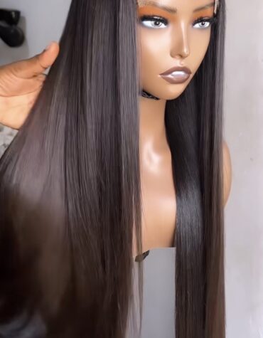 26inches 300g 5*5 HD closure wig