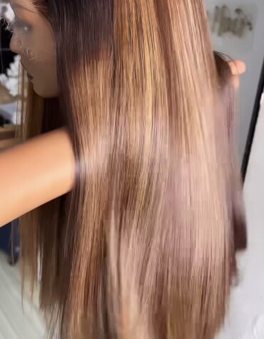 20inches 300g 13*4 HD frontal custom colored wig
