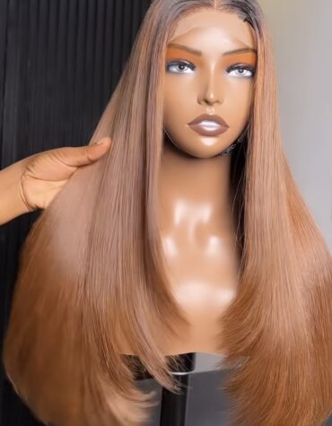 22inches 300g 2*6 closure layered
Custom colored