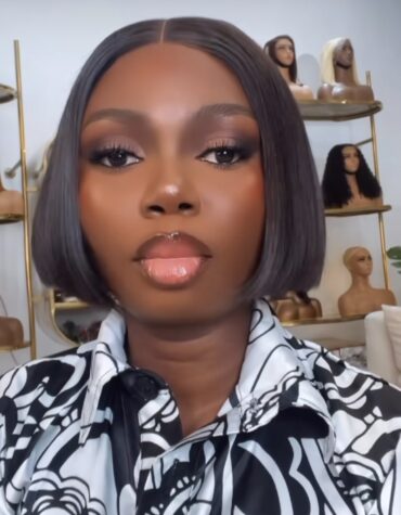 8inches bob 200g 2*6 closure