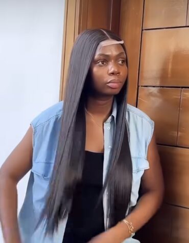 26inches 2*6 300g closure wig