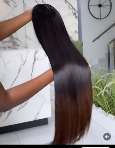 28inches 300g 2*6 closure custom colored wig
