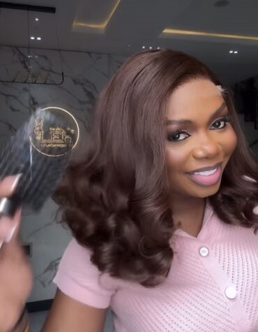 16inches 300g 5*5hd closure custom colored wig