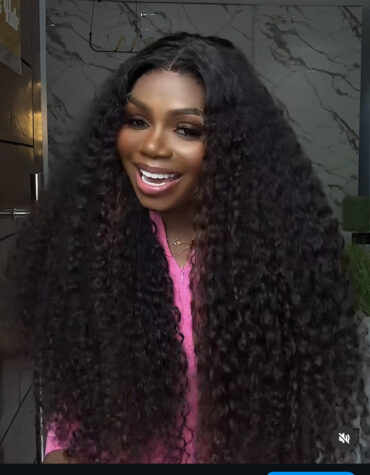 32inches 300g 6*6hd closure brown highlights wig