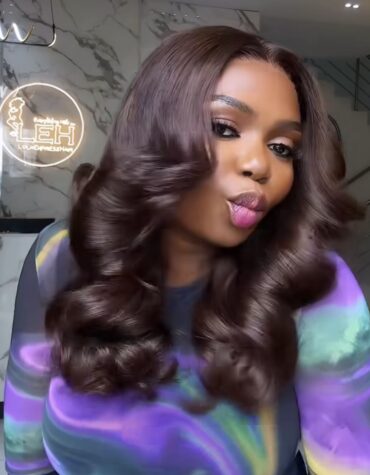 16inches 300g 5*5 swiss closure custom colored wig