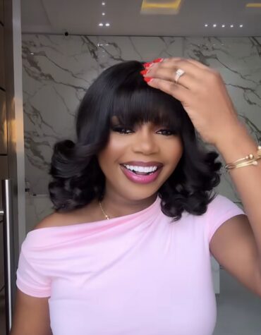 12inches 250g closure fringe wig