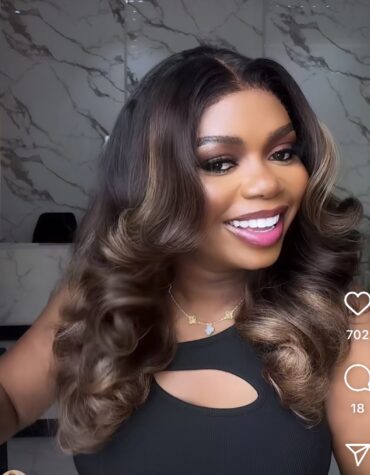 20inches layered 300g 13*4swiss frontal custom colored wig