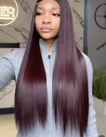 22inches 300g 2*6 closure custom colored