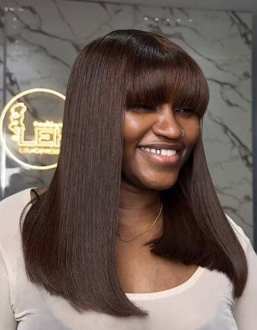 16inches 300g closure fringe custom colored