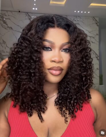 16inches 200g 5*5hd custom colored wig