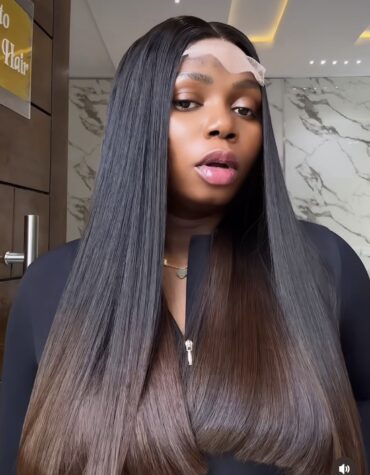 20inches 300g 2*6closure wig custom colored