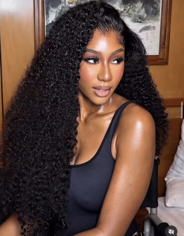26inches 200g 13*6hd frontal Pixie curls