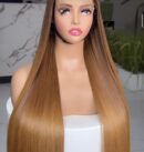 28inches 300g 6*6hd closure wig