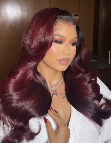 24inches 350g 13*6hd frontal custom colored wig
