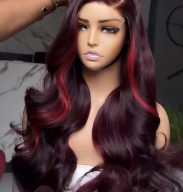 24inches 300g 5*5hd closure layered custom colored