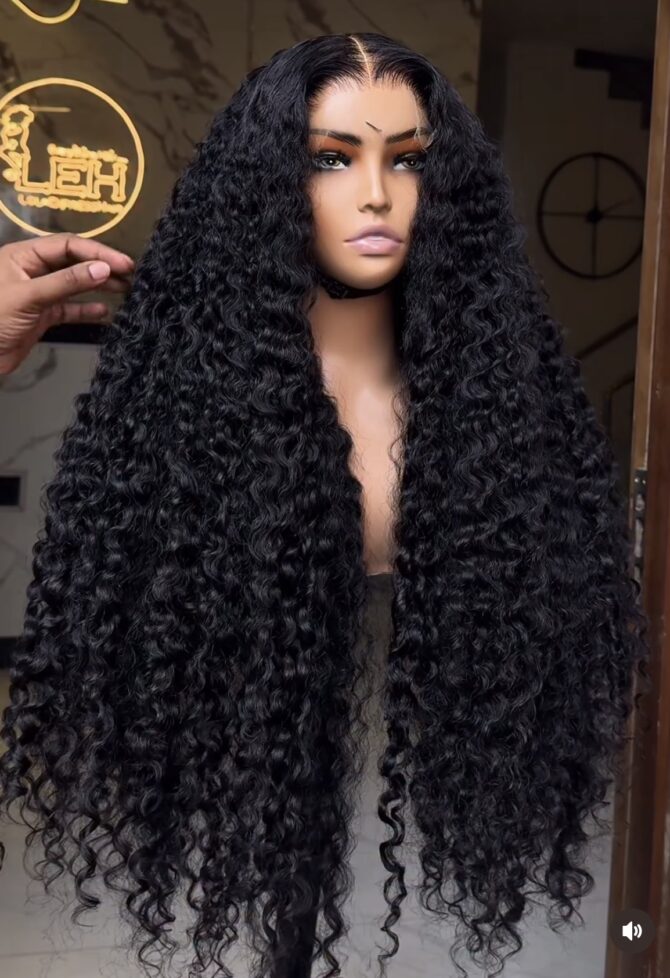 32inches 300g 6*6hd closure Filipino curls