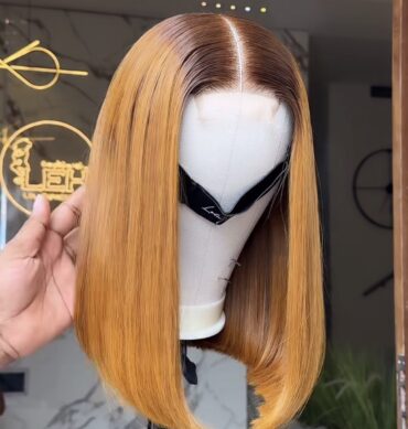 14inches 200g 2*6 closure wig