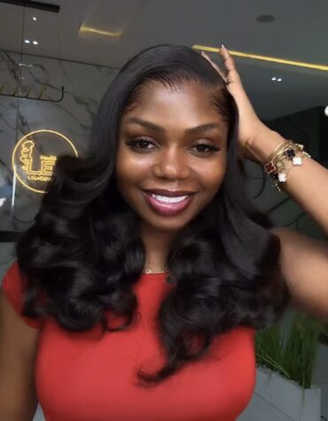 18inches 350g layered 13*6hd frontal wig
