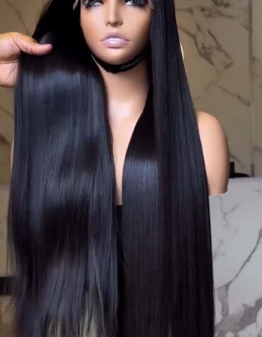 Straight hair in 5*5swiss closure