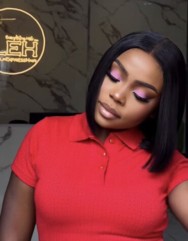 10inches 200g 2*6 closure bob wig