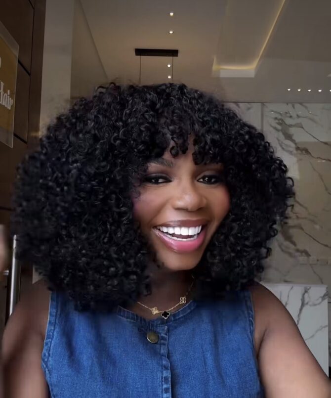 Fringe wig
