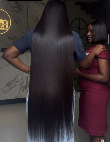 40inches 400g 6*6hd closure wig