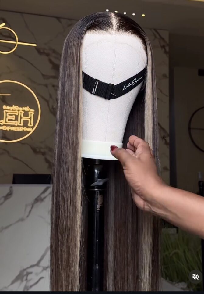 26inches 300g 13*6hd frontal custom colored wig