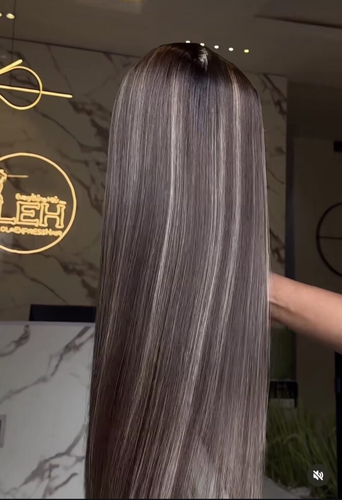 26inches 300g 13*6hd frontal custom colored wig
