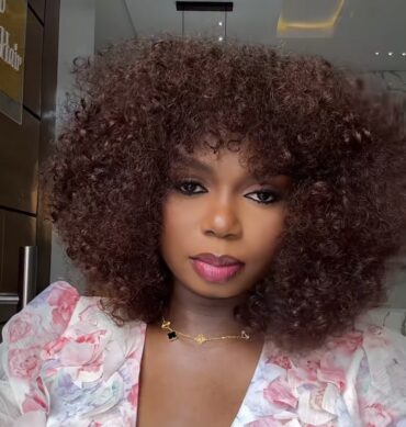 Custom colored Fringe wig