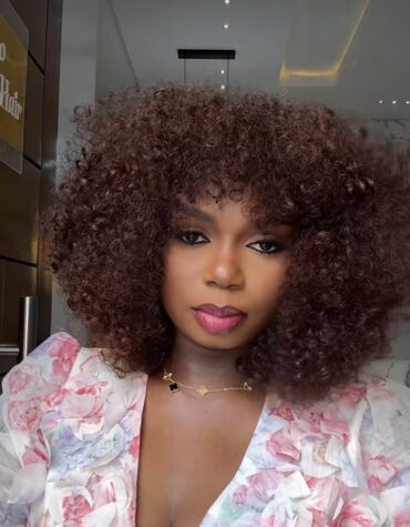Custom colored Fringe wig