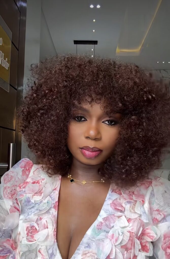 Custom colored Fringe wig