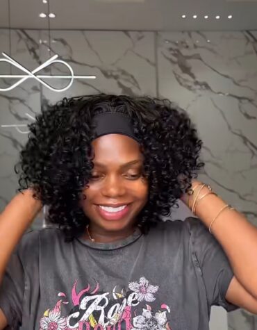 Headband wig