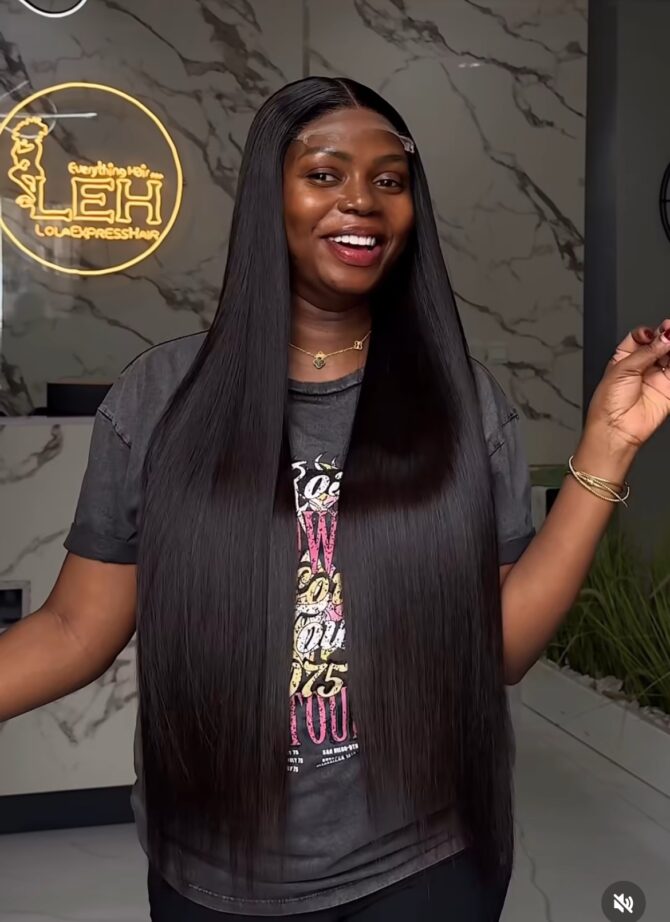 30inches 400g 5*5hd closure wig
