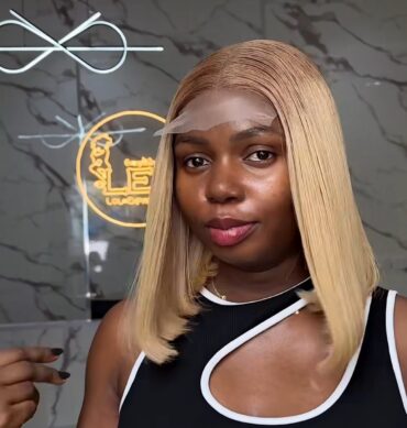 12inches 200g 3*6closure blonde wig