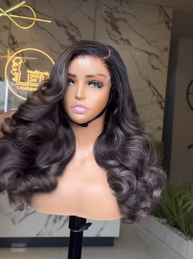 18inches 300g 6*6hd closure custom colored wig