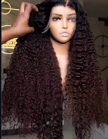 26inches 200g 13*6hd frontal custom colored wigPixie curls