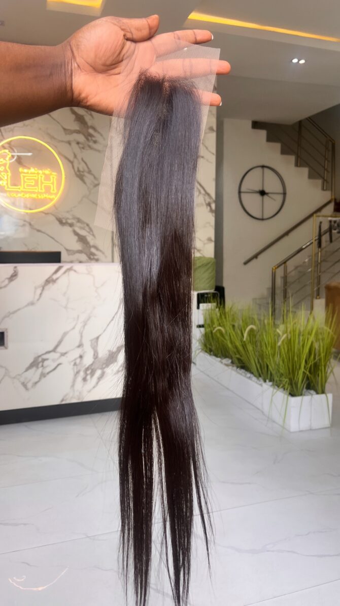 3 bundles of 24inches and 20inches 2*6 closure