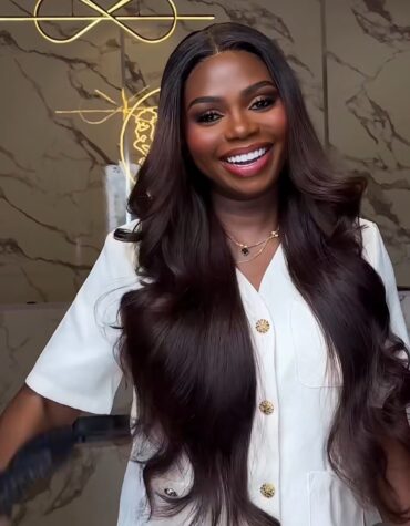 30inches 300g 5*5hd custom colored wig