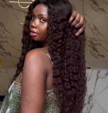 26inches 300g 6*6hd closure Deep wave custom colored