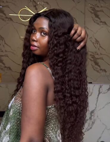 26inches 300g 6*6hd closure Deep wave custom colored