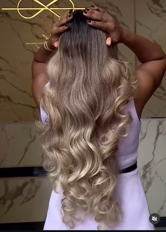 30inches 300g 5*5hd closure custom colored wig