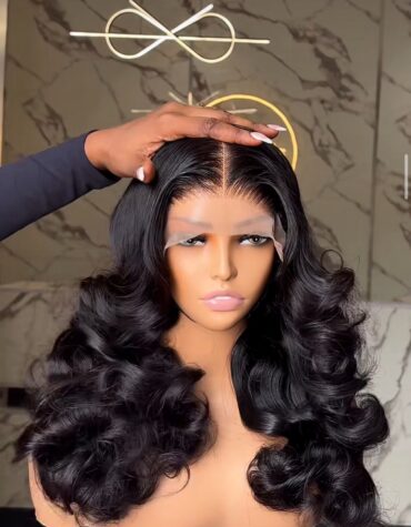 20inches layered 300g 5*5 wig
