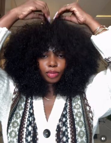 Fringe wig - Black