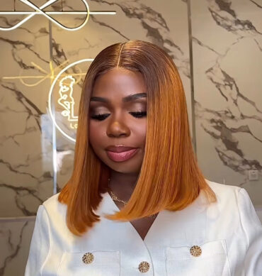 14inches 200g 2*6 closure wig