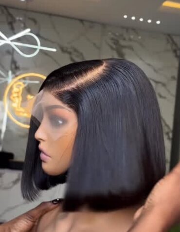 8inches 200g 5*5swiss closure wig
