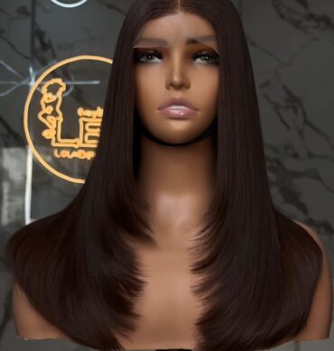 18inches 200g 2*6 closure custom color wig Trimmed layered