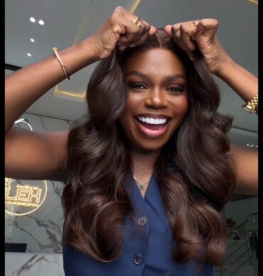 20inches 300g 5*5 closure custom colored wig