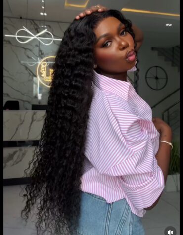 30inches 300g 13*6hd deep wave frontal wig