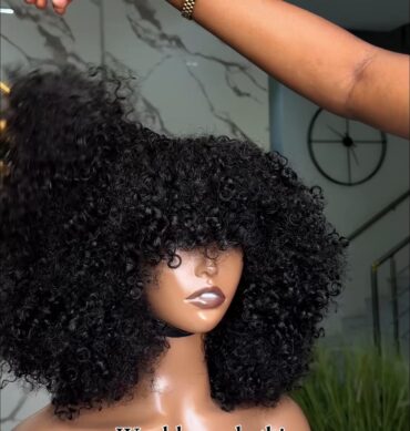 Versatile fringe wig