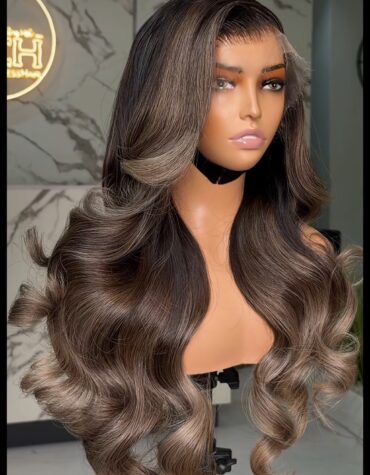 24inches 300g 13*6hd frontal custom colored
